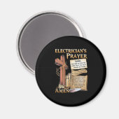 Elektrisches Gebet Amen Magnet (Vorderseite/Rückseite)