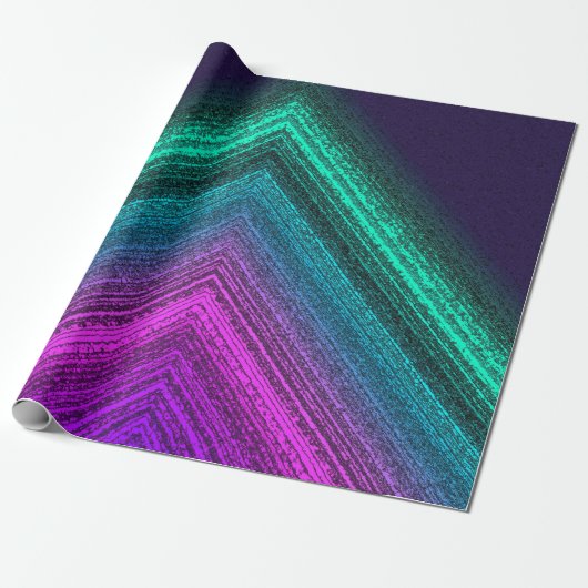 Elektrisches Gebirgsgrün Geschenkpapier (Ungerollt)