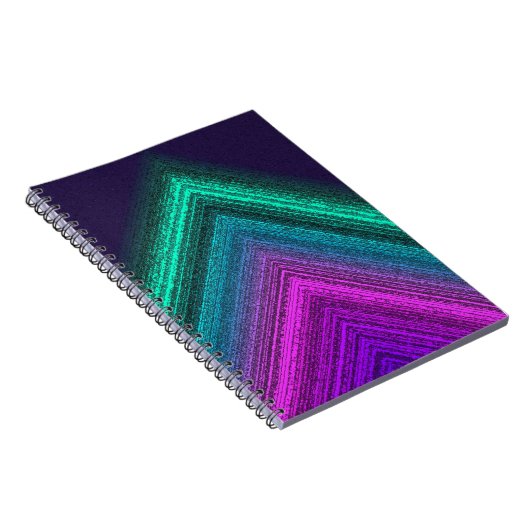 Elektrisches Gebirgsgrün Notizblock (Rechte Seite)