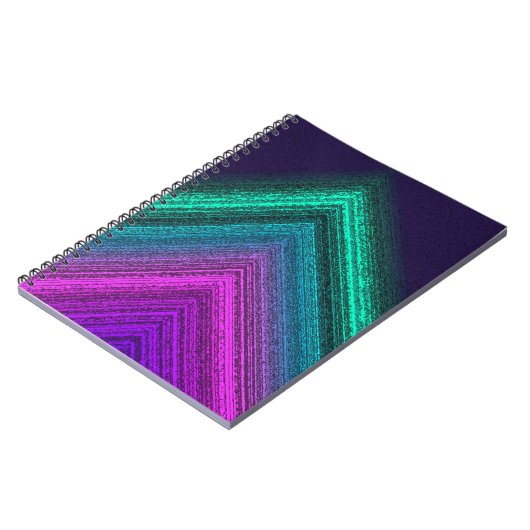 Elektrisches Gebirgsgrün Notizblock (Linke Seite)