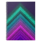 Elektrisches Gebirgsgrün Notizblock (Vorderseite)