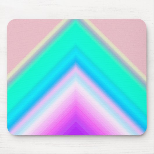 Elektrisches Gebirgsrosa Mousepad (Vorne)