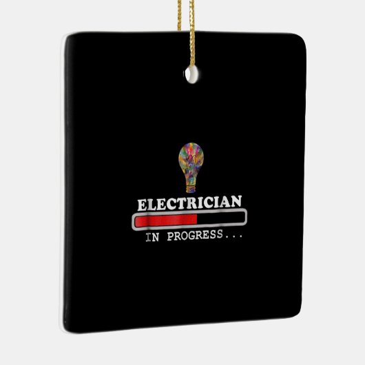 Elektrisches Geschenk, Elektrizität, Beladen der S Keramikornament (Rechts)