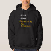 Elektrisches Geschenk Hoodie (Vorderseite)