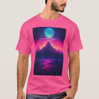 Elektrisches Gipfeltreffen - Synthwave-Erlebnis im T-Shirt