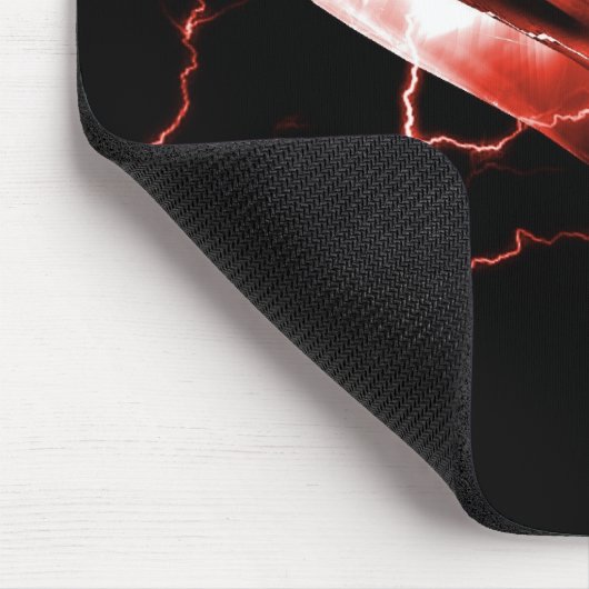 ELEKTRISCHES GITAR rot Mousepad (Ecke)