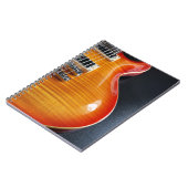 Elektrisches GitarrenNotebook Notizblock (Linke Seite)