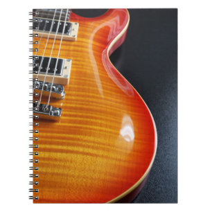Elektrisches GitarrenNotebook Notizblock