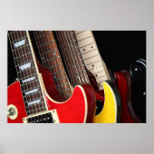 Elektrisches Gitarrenposter Poster (Vorne)