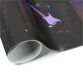 Elektrisches Gitarrenwackelpapier Geschenkpapier (Rolleneckpunkt)