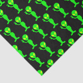 Elektrisches grünes/schwarzes seidenpapier (Ausschnitt)