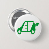 Elektrisches Ikonen-Logo des Fahrzeug-Grün-EV - Button (Vorne & Hinten)