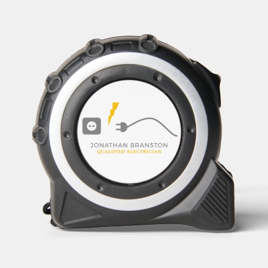 Elektrisches Kabel, Elektriker Maßband (Vorderseite)