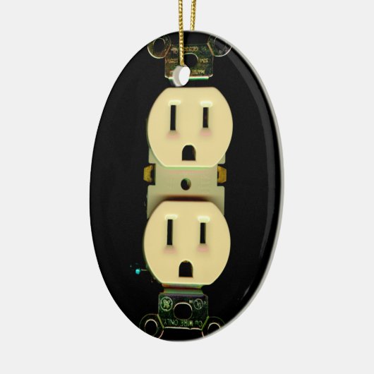 Elektrisches Keramik Ornament (Links)