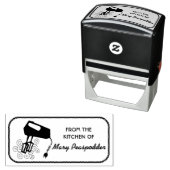 Elektrisches Mischbacken kulinarisch aus der Küche Permastempel (Beispiel)