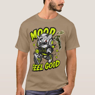 Elektrisches Neon-Grün Chibi DJ - Street Style Bek T-Shirt