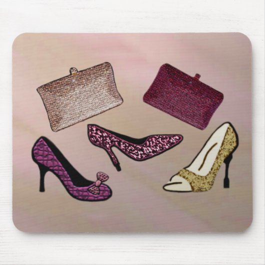 Elektrisches Neonsteppin heraus Mousepad (Vorne)