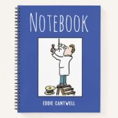 Elektrisches Notebook mit Namen Notizblock (Vorderseite)