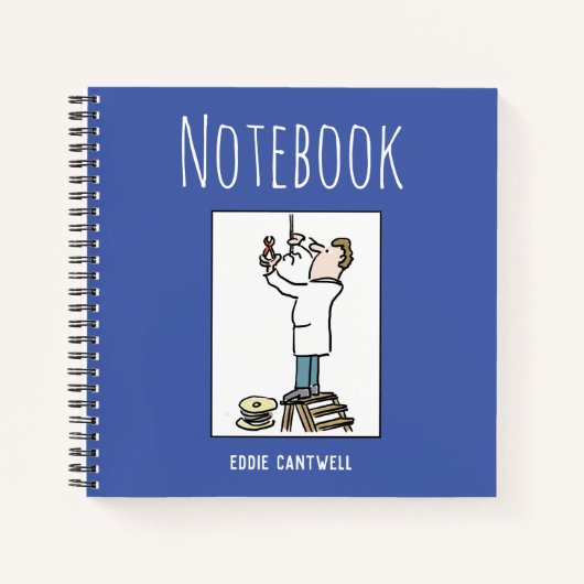 Elektrisches Notebook mit Namen Notizblock (Vorderseite)