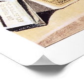 Elektrisches Ölkatzenposter Poster (Ecke)