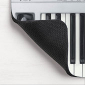 Elektrisches Piano-Mousepad, Musik-Lover Mousepad (Ecke)