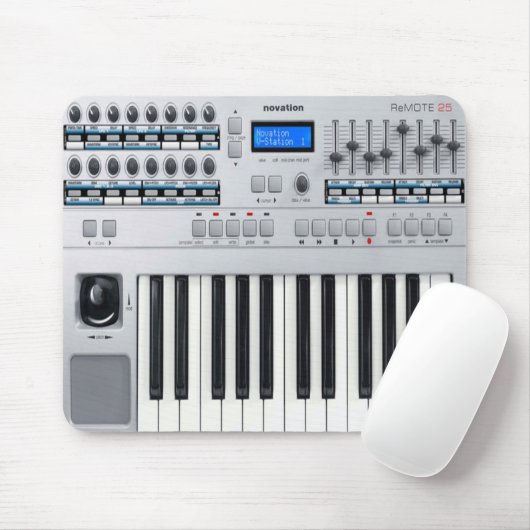 Elektrisches Piano-Mousepad, Musik-Lover Mousepad (Mit Mouse)