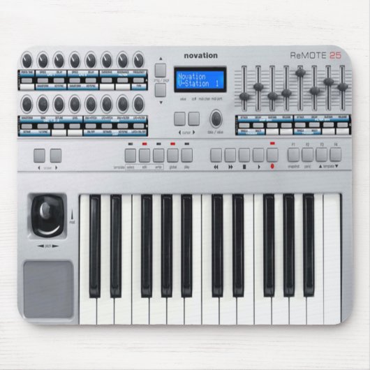 Elektrisches Piano-Mousepad, Musik-Lover Mousepad (Vorne)