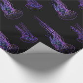 Elektrisches Quallenpapier Geschenkpapier (Ecke)