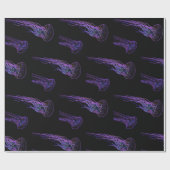 Elektrisches Quallenpapier Geschenkpapier (Flach)