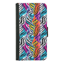 Elektrisches Safari Samsung Galaxy S5 Wallet Case