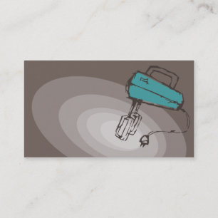 elektrisches Schlägermischerbacken, das Visitenkarte