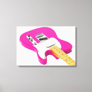 ELEKTRISCHES SCHÜBGITAR 16x24 Leinwanddruck