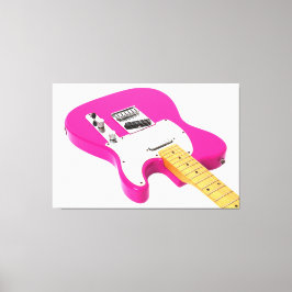 ELEKTRISCHES SCHÜBGITAR 40x60 Leinwanddruck