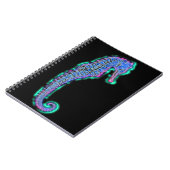 Elektrisches Seepferd Notizblock (Linke Seite)