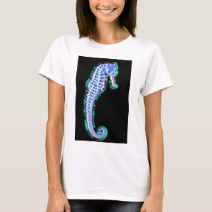 Elektrisches Seepferd T-Shirt