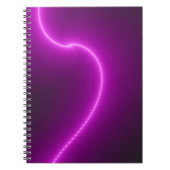 Elektrisches Shock-Fraktal-Notebook Notizblock (Vorderseite)