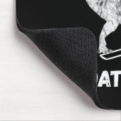 Elektrisches Skateboard Float T-Rex Saurus Ein Rad Mousepad (Ecke)