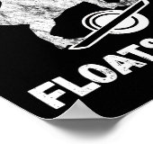 Elektrisches Skateboard Float T-Rex Saurus One Whe Poster (Ecke)