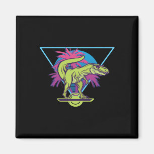 Elektrisches Skateboard Modern Floating T-Rex Retr Magnet