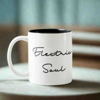 Elektrisches Soul - Inspirationsquelle Zweifarbige Tasse