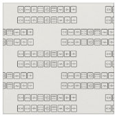 Elektrisches Symbol-Entwurfs-Gewebe-Material Stoff (Nahaufnahme)