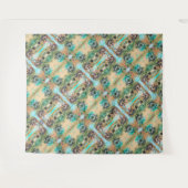 Elektrisches Universum - Kunstband Wandteppich (Vorderseite (Horizontal))