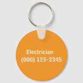 elektrisierbar schlüsselanhänger (Rückseite)