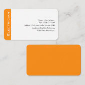 elektrisierbare Visitenkarte (Vorne/Hinten)