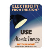 Elektrizität aus dem Atom? Magnet (Vertikal)