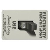 Elektrizität aus dem Atom Magnet (Horizontal)