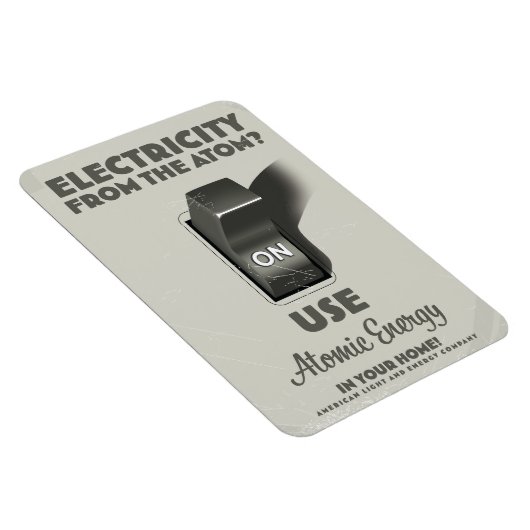 Elektrizität aus dem Atom Magnet (Rechte Seite)