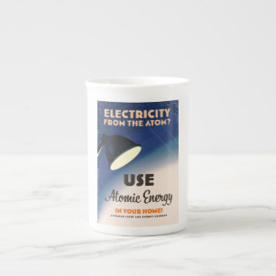 Elektrizität aus dem Atom? Porzellantasse