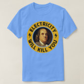 Elektrizität bringt dir das sonnige JahrtausendIns T-Shirt (Design vorne)