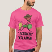 Elektrizität Erklärter Physik-Nerd Geschenk I Lehr T-Shirt (Vorderseite)